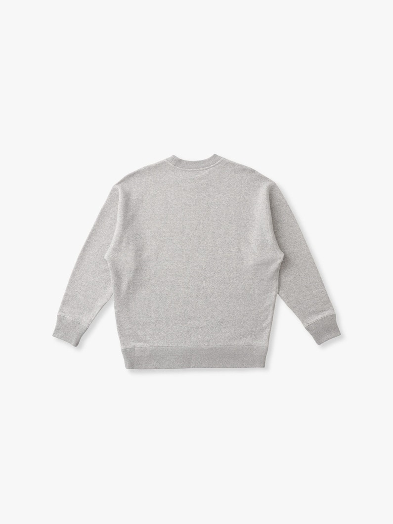 オーガニックコットン スウェットプルオーバー 詳細画像 gray 1