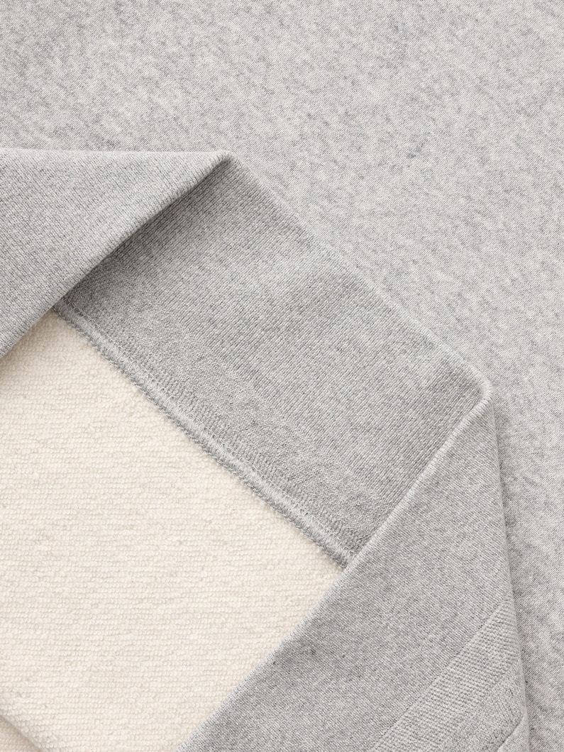 オーガニックコットン スウェットプルオーバー 詳細画像 gray 3
