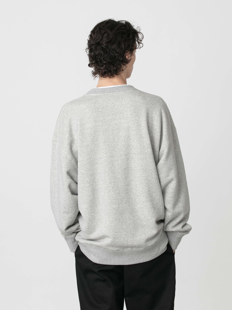 オーガニックコットン スウェットプルオーバー 詳細画像 gray 2