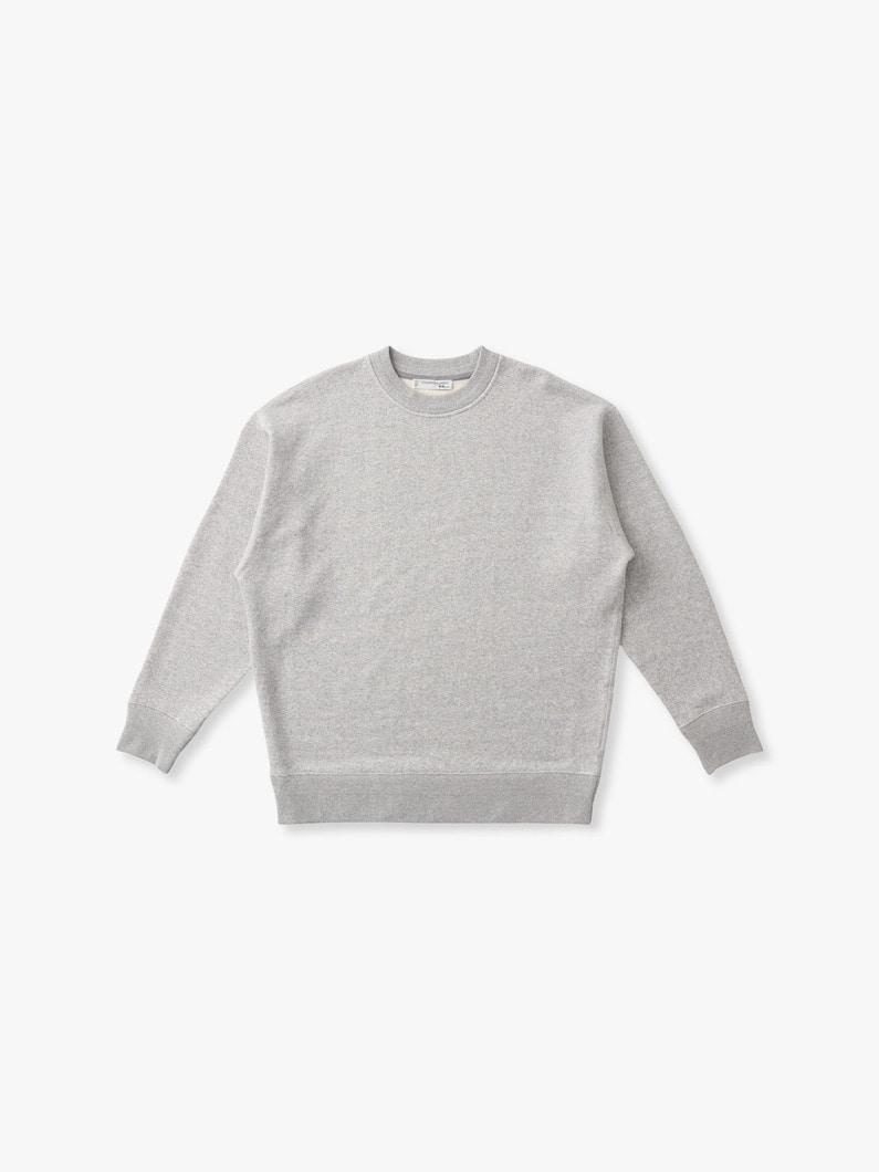 オーガニックコットン スウェットプルオーバー 詳細画像 gray 3