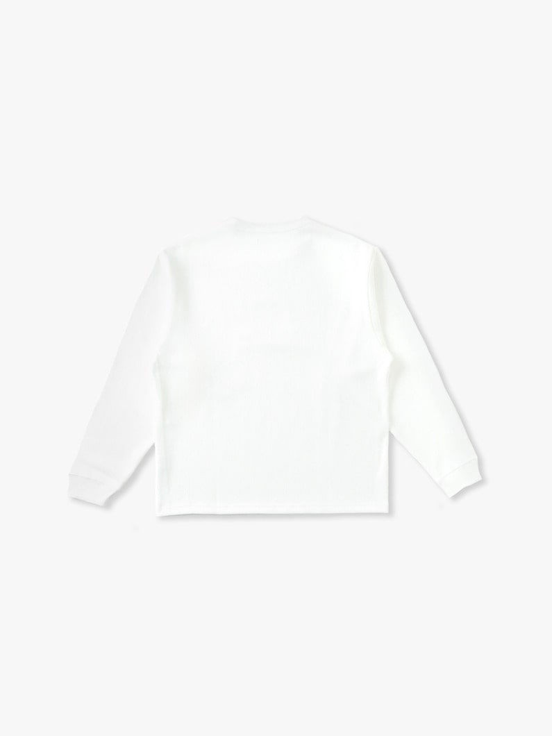 TC レーヨン ロングスリーブティー 詳細画像 off white 1