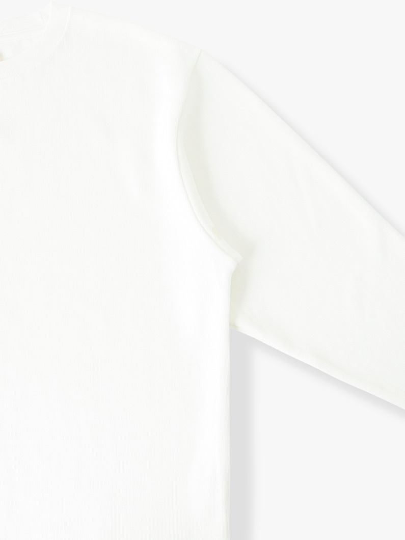 TC レーヨン ロングスリーブティー 詳細画像 off white 2