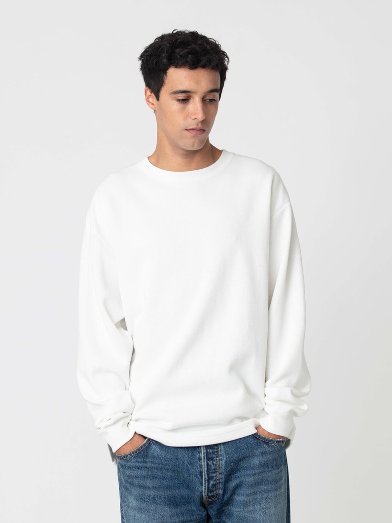 TC レーヨン ロングスリーブティー 詳細画像 off white 1