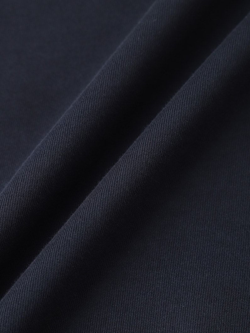 スーピマ ループバックスウェット ラグラン プルオーバー 詳細画像 navy 5