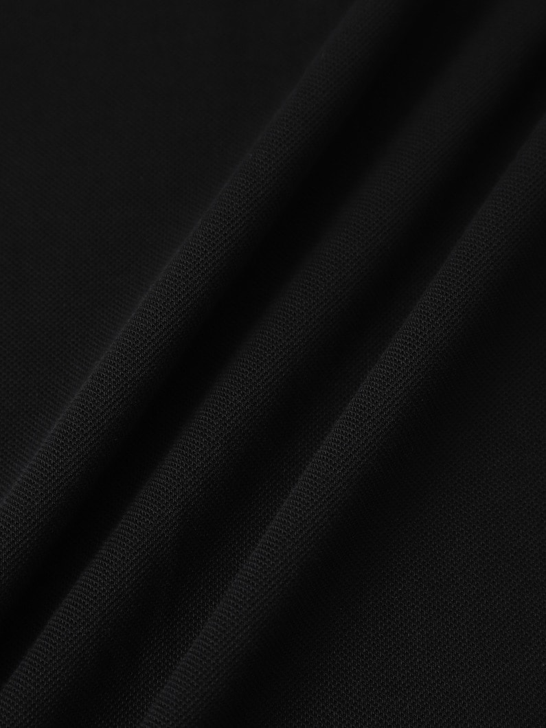 スーピマコットンピケ ポロシャツ 詳細画像 black 5