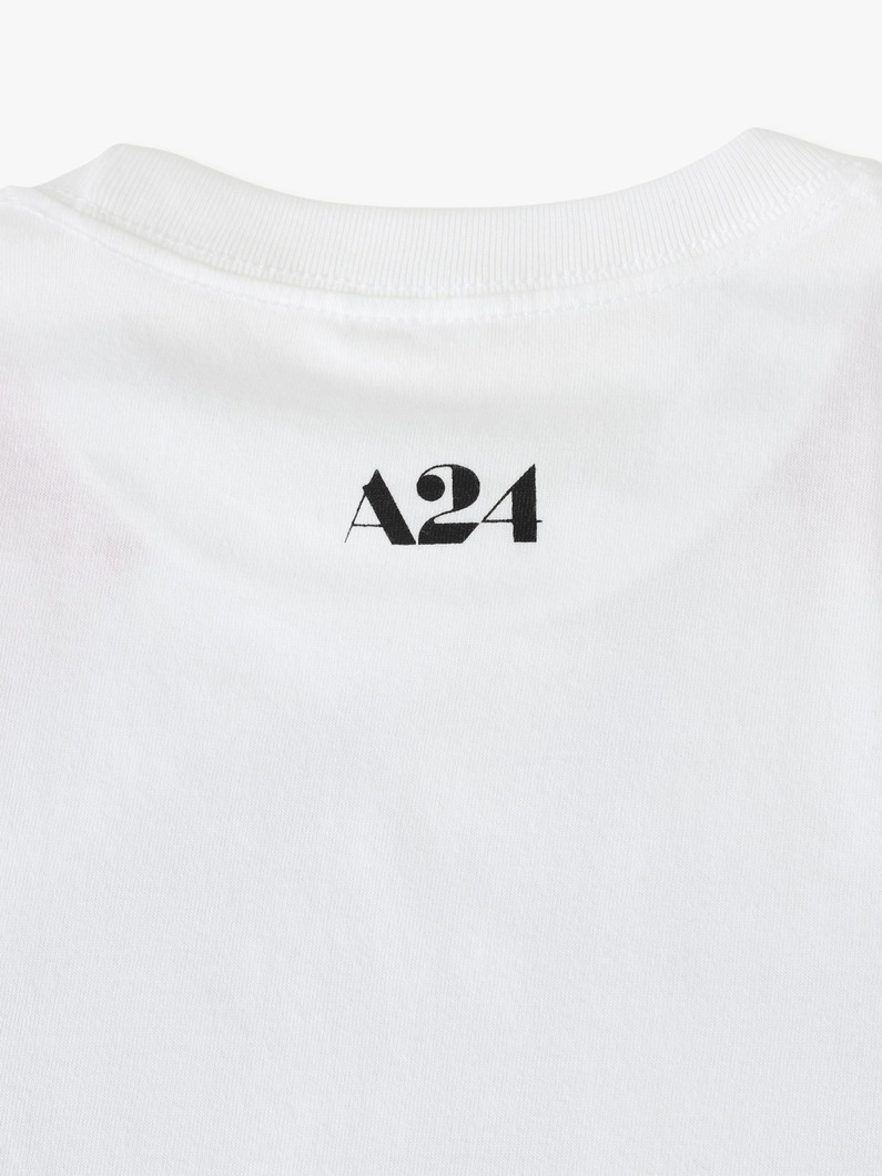 A24 ZATTO ZATTOプリントティー（No,2） 詳細画像 white 3