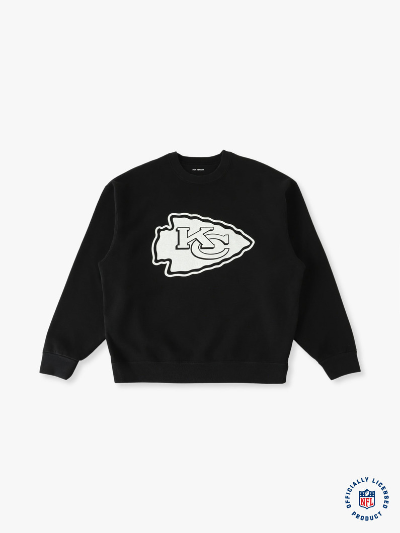 NFL スウェット プルオーバー（Kansas City Chiefs） 詳細画像 black 3