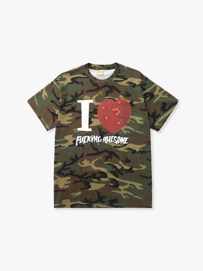アイ ハート FA ティー 詳細画像 camo