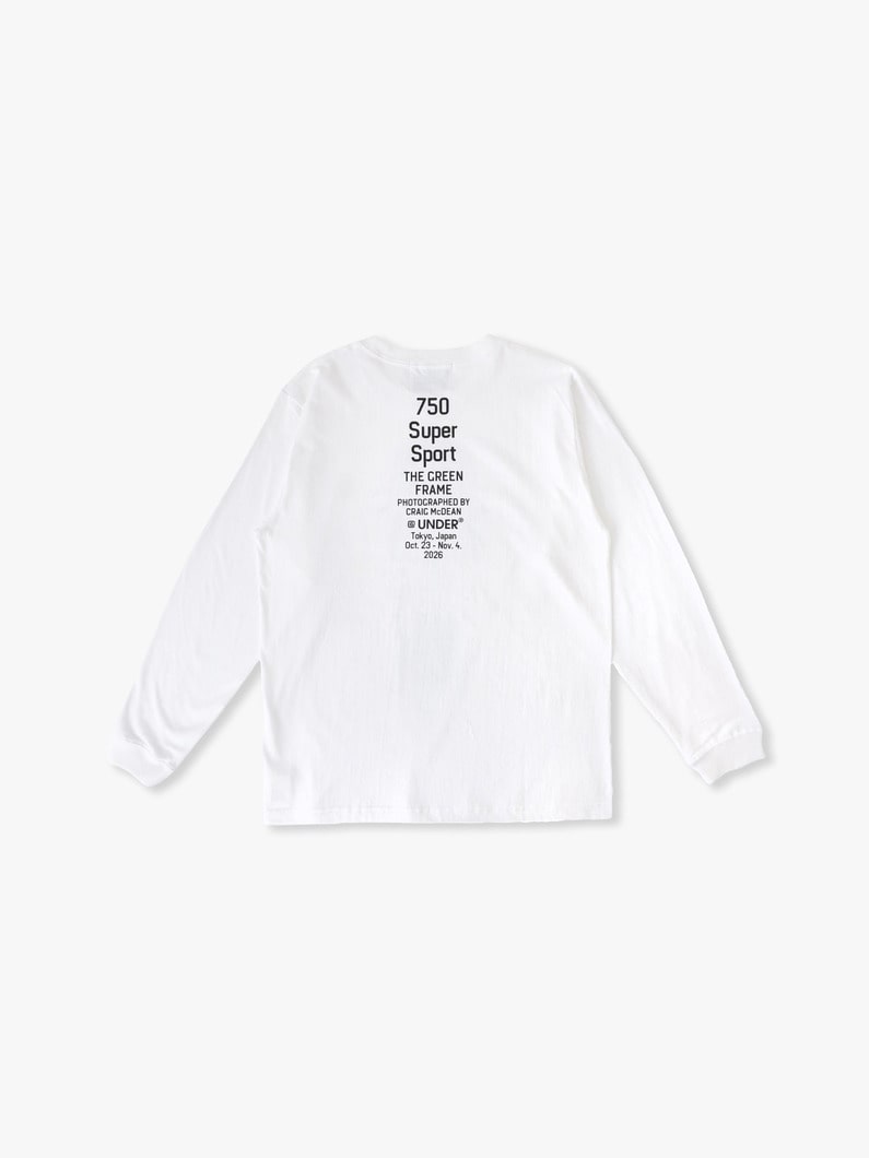 クレイグ マクディーン ロングスリーブティー（ホワイト） 詳細画像 white 1