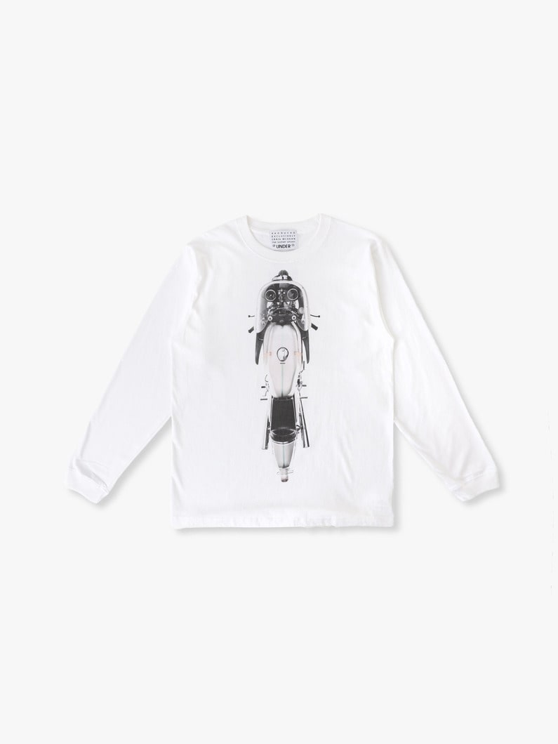 クレイグ マクディーン ロングスリーブティー（ホワイト） 詳細画像 white 1