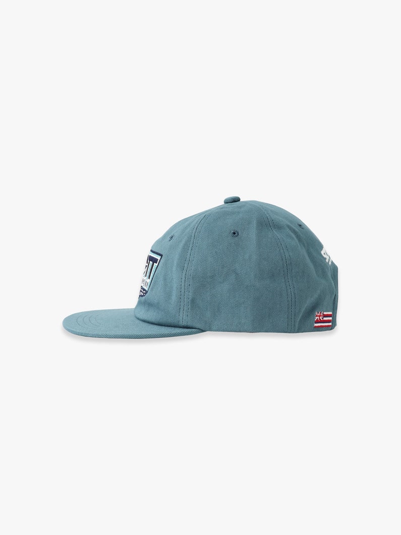 フルークアップ 6パネル スコットハワイ キャップ 詳細画像 blue 1