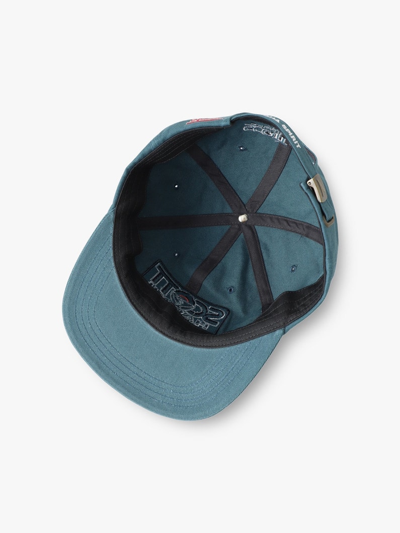 フルークアップ 6パネル スコットハワイ キャップ 詳細画像 blue 3