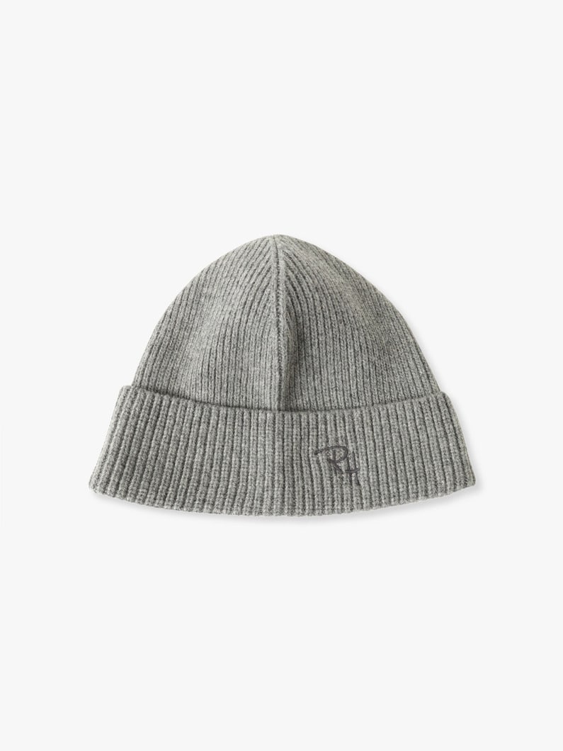 エクストラファイン メリノウールニット ビーニー（プレオーダー） 詳細画像 gray 3