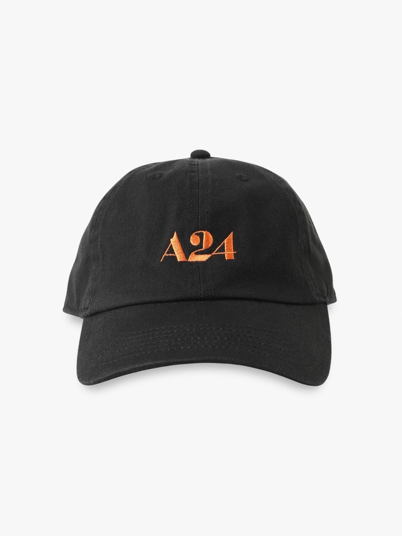 A24 ロゴ キャップ 詳細画像 black 3