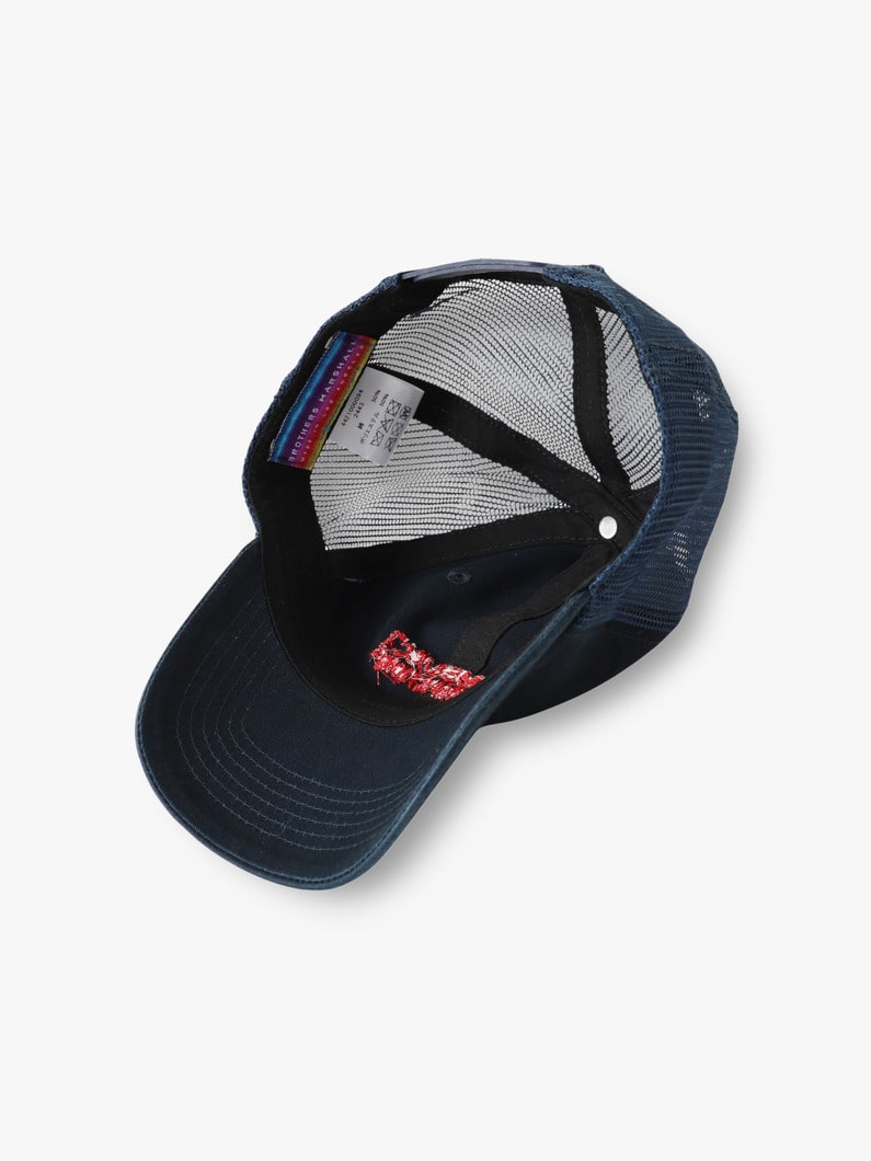 ノンフィクション トラッカーキャップ 詳細画像 dark navy 3