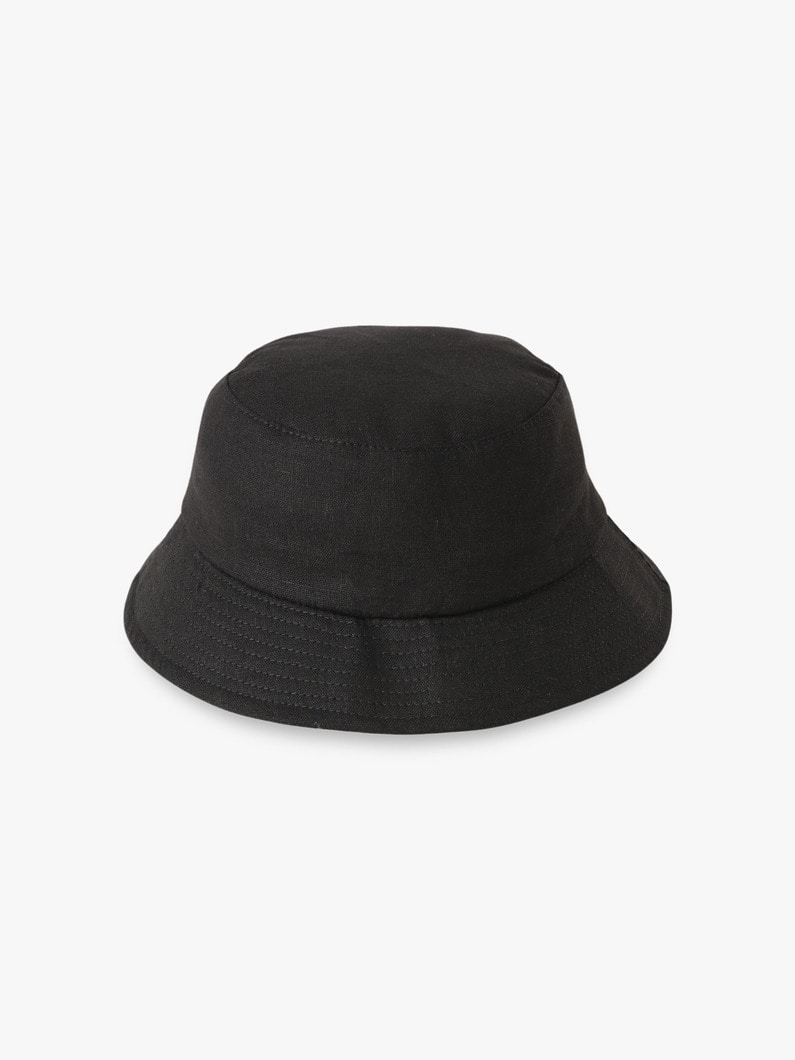 リネン バケットハット 詳細画像 black 1