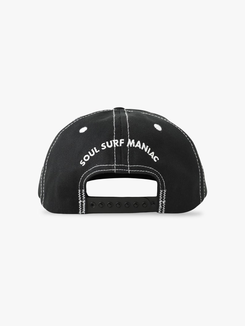 CFパッチ メッシュキャップ 詳細画像 black 2