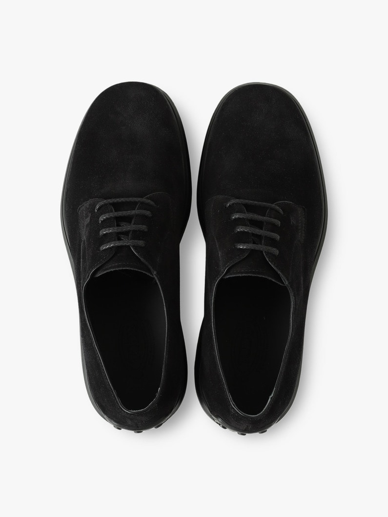 レザー レースアップ シューズ 詳細画像 black 4