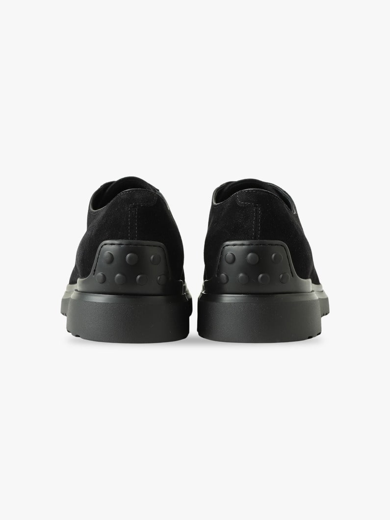 レザー レースアップ シューズ 詳細画像 black 5