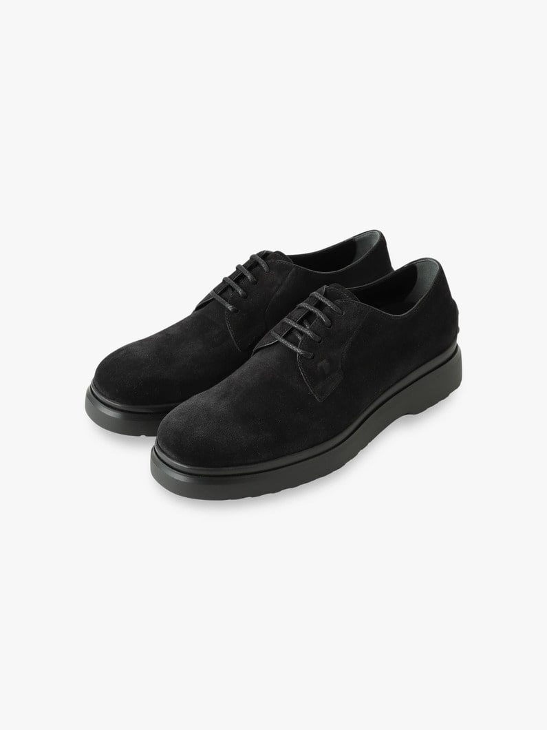レザー レースアップ シューズ 詳細画像 black 3