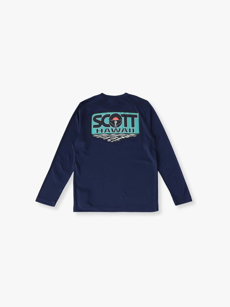 ラッシュガード スコットハワイ ロングスリーブティー（kids） 詳細画像 navy 1