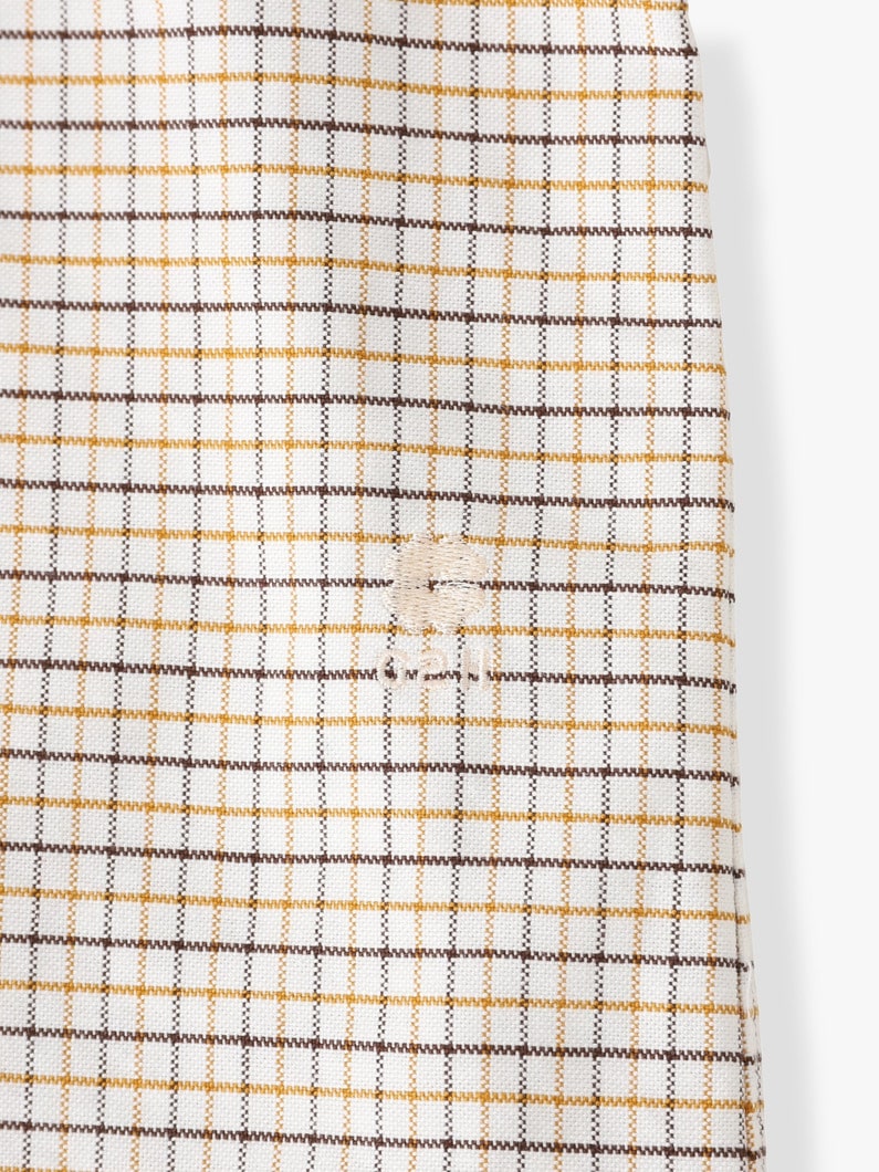 タッタソール チェック シャツ ドレス（105-125cm） 詳細画像 yellow 3