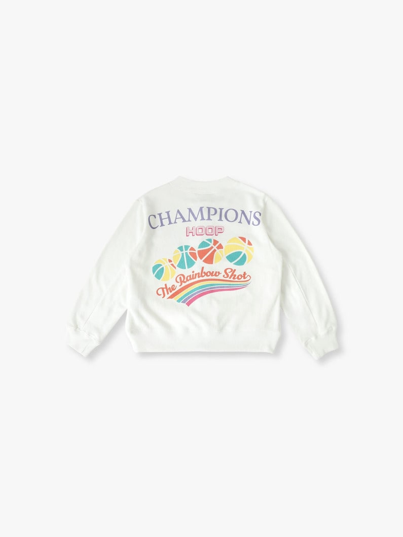 スポーツ プリント ジャケット（オフホワイト/グリーン/100-140cm） 詳細画像 off white 4