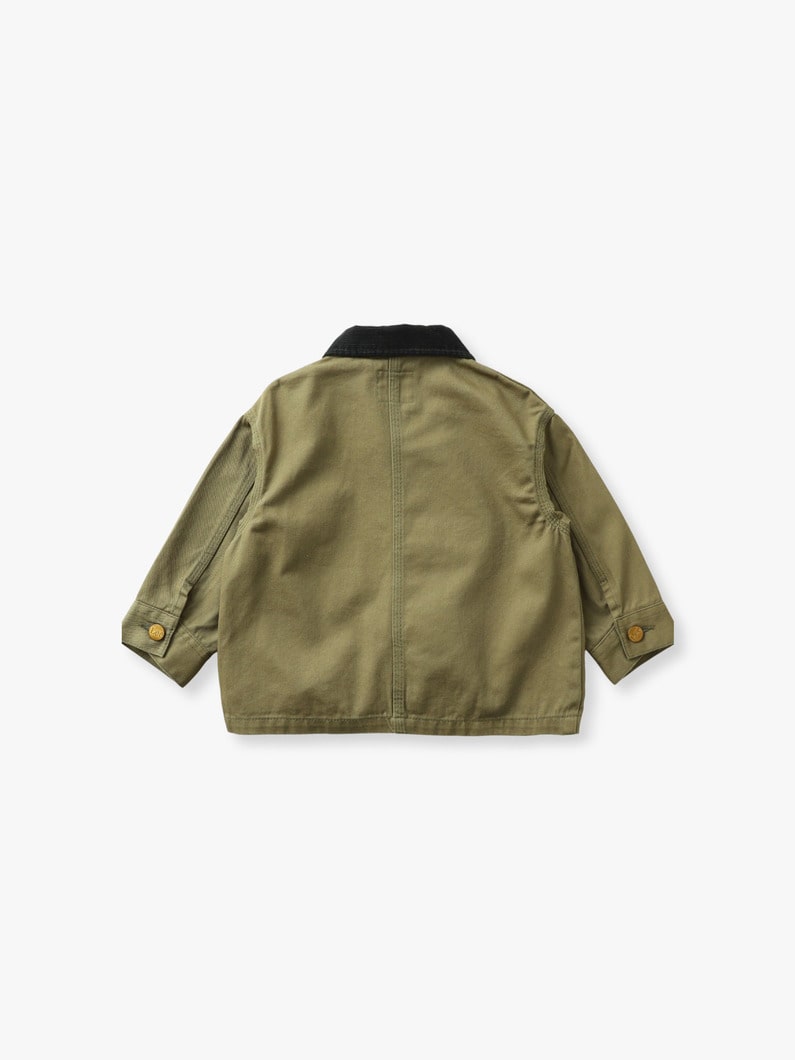 ロコ ジャケット（カーキ/ベージュ/80-160cm） 詳細画像 beige 1