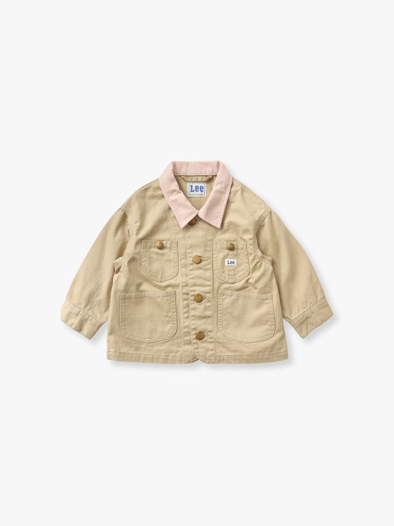 ロコ ジャケット（カーキ/ベージュ/80-160cm） 詳細画像 khaki