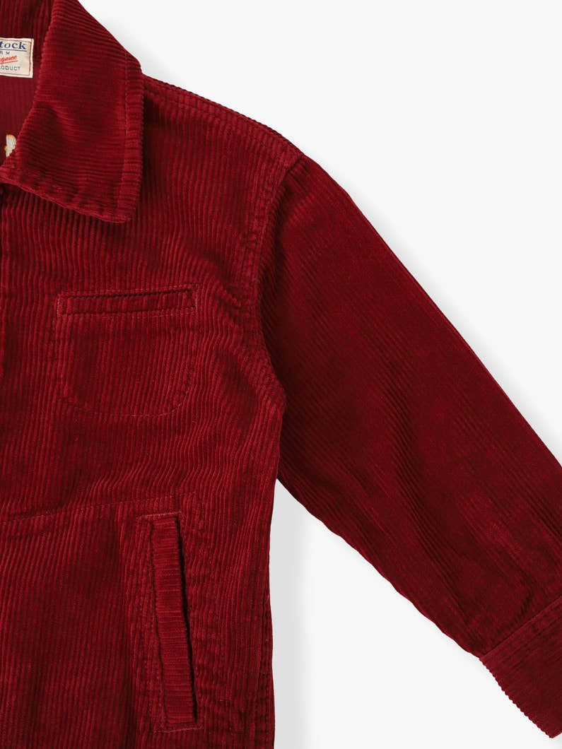 コーデュロイ ジャケット（105-125cm） 詳細画像 wine red 2