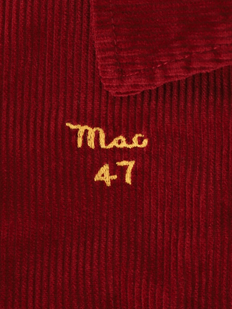 コーデュロイ ジャケット（105-125cm） 詳細画像 wine red 4