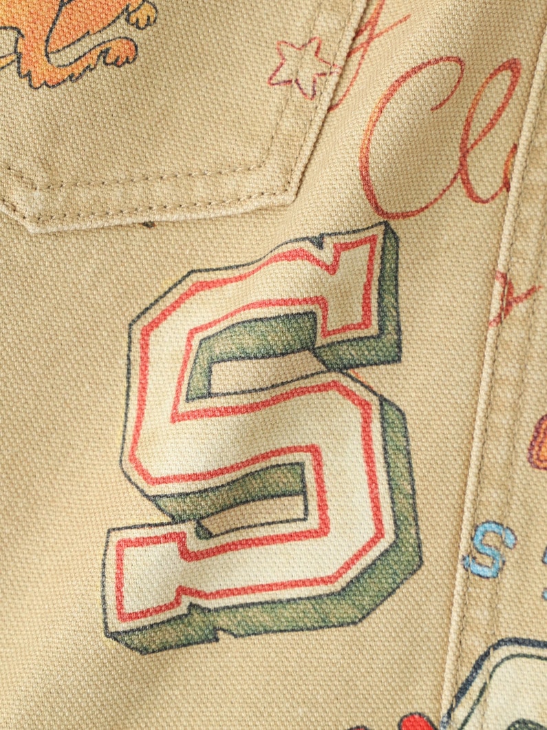キャンバス カレッジ スカート（3-8Y） 詳細画像 beige 5