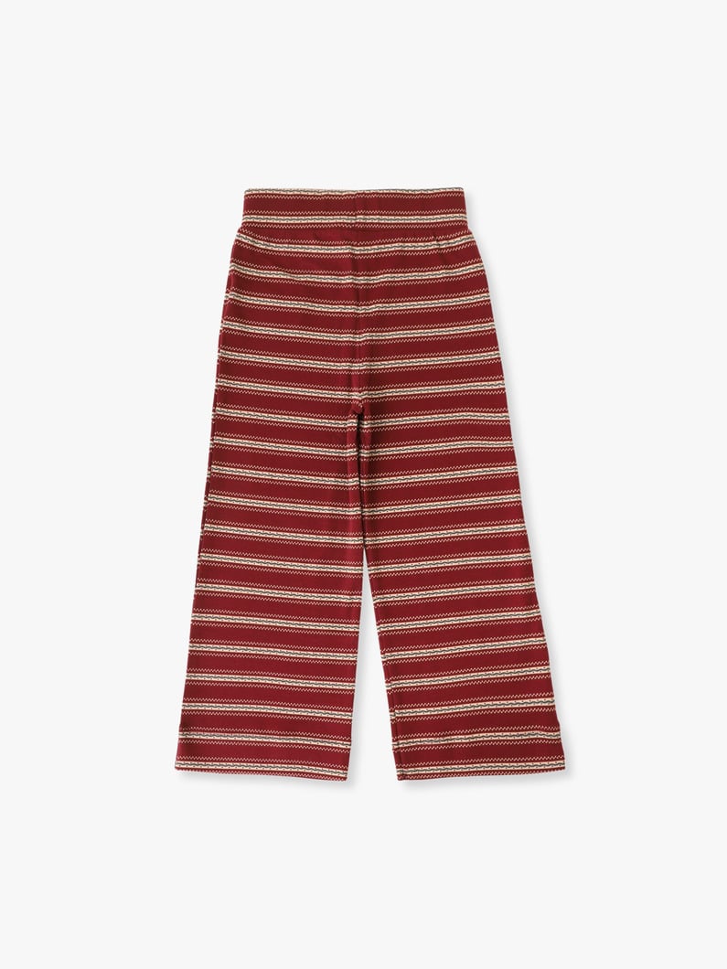 A ライン パンツ（3-6Y） 詳細画像 burgundy 1