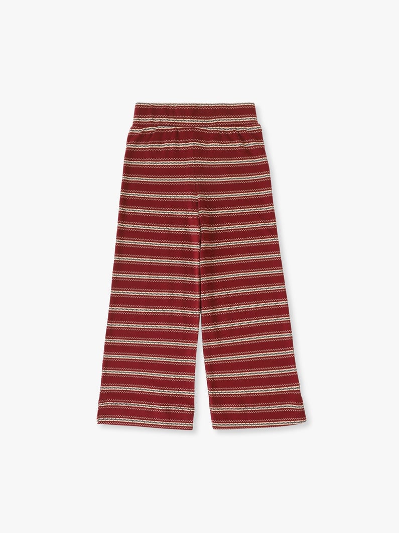 A ライン パンツ（3-6Y） 詳細画像 burgundy 1