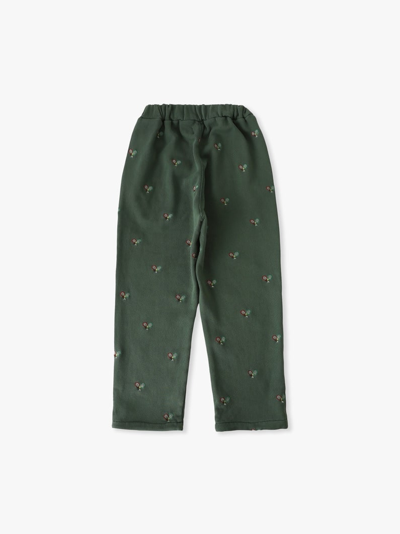 テニス テリー ループ ビンテージ ダイ パンツ（100-135cm） 詳細画像 green 1