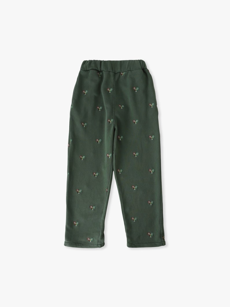 テニス テリー ループ ビンテージ ダイ パンツ（100-135cm） 詳細画像 green 1