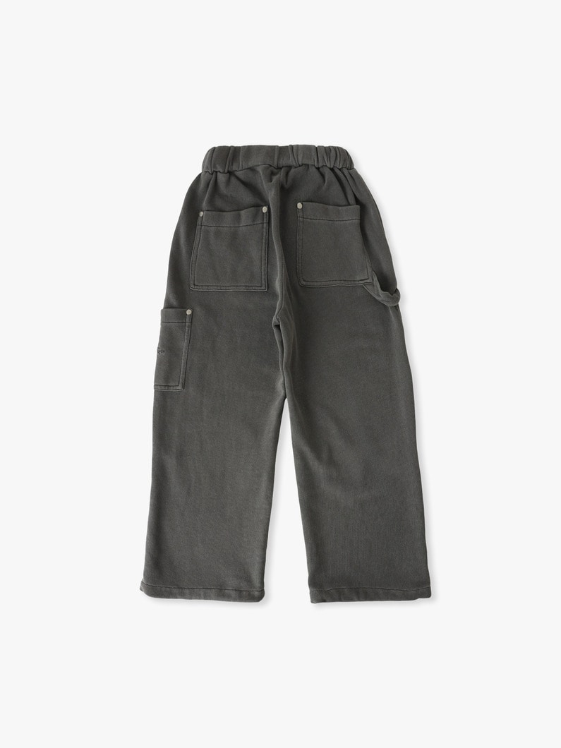 テリー ループ カーゴ ビンテージ ダイ パンツ（85-135cm） 詳細画像 black 1
