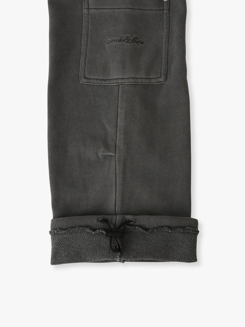 テリー ループ カーゴ ビンテージ ダイ パンツ（85-135cm） 詳細画像 black 2