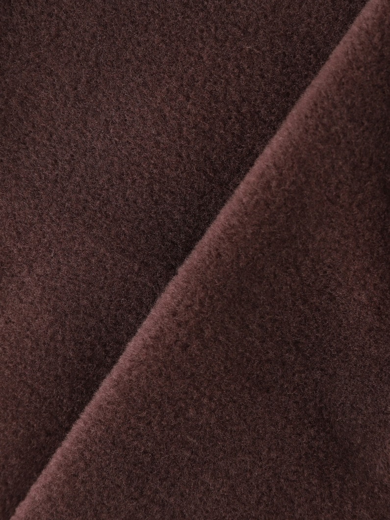 フリース ルーズ テーパード パンツ（ブラウン/ネイビー/サンド/100-150cm） 詳細画像 brown 4