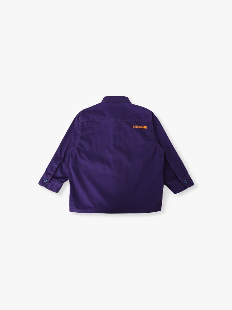 ツイル フォレスター シャツ（105-125cm） 詳細画像 purple 1