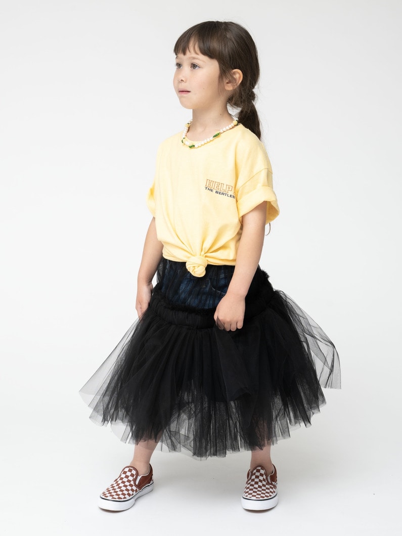 グラフィックティー No,6（kids） 詳細画像 yellow 1