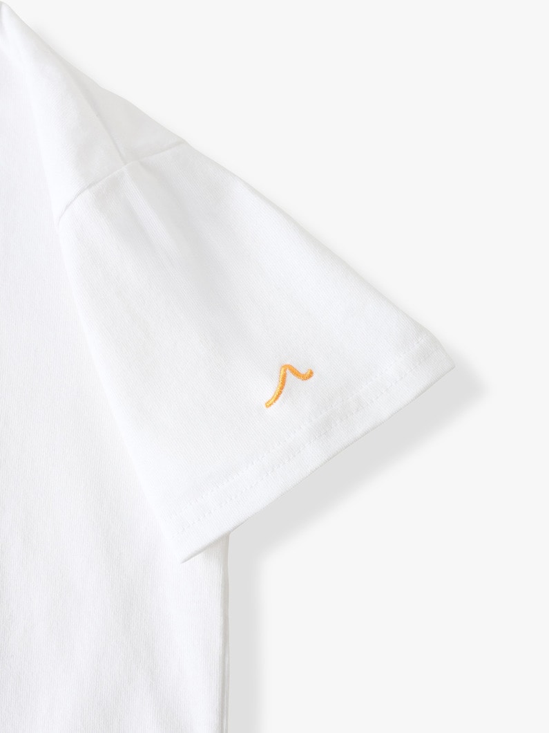 ラブ グラフィック ティー（ライトブルー/ホワイト/100-140cm） 詳細画像 white 3