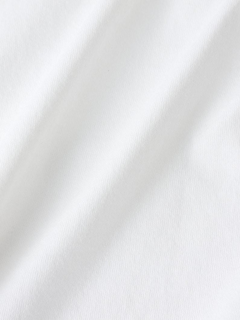 ラブ グラフィック ティー（ライトブルー/ホワイト/100-140cm） 詳細画像 white 4