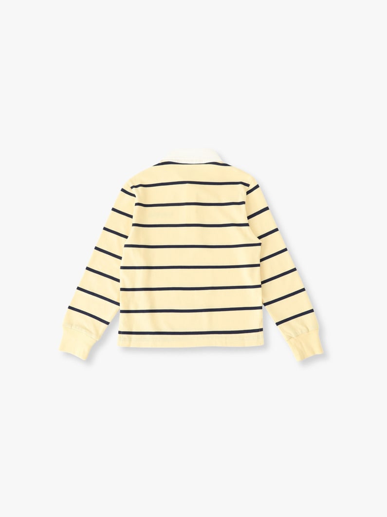 ロゴ ラグビー ポロ シャツ（6Y-10Y） 詳細画像 cream 1