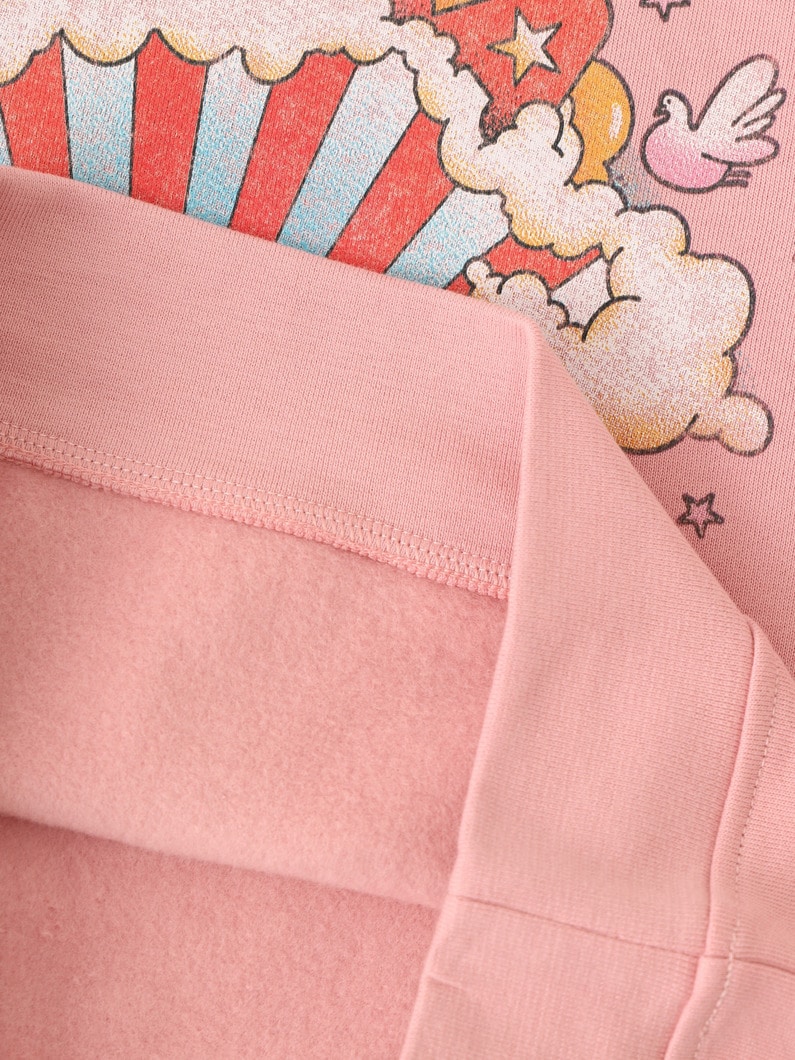 サンライズ グラフィック スウェット プルオーバー（3-8Y） 詳細画像 pink 3