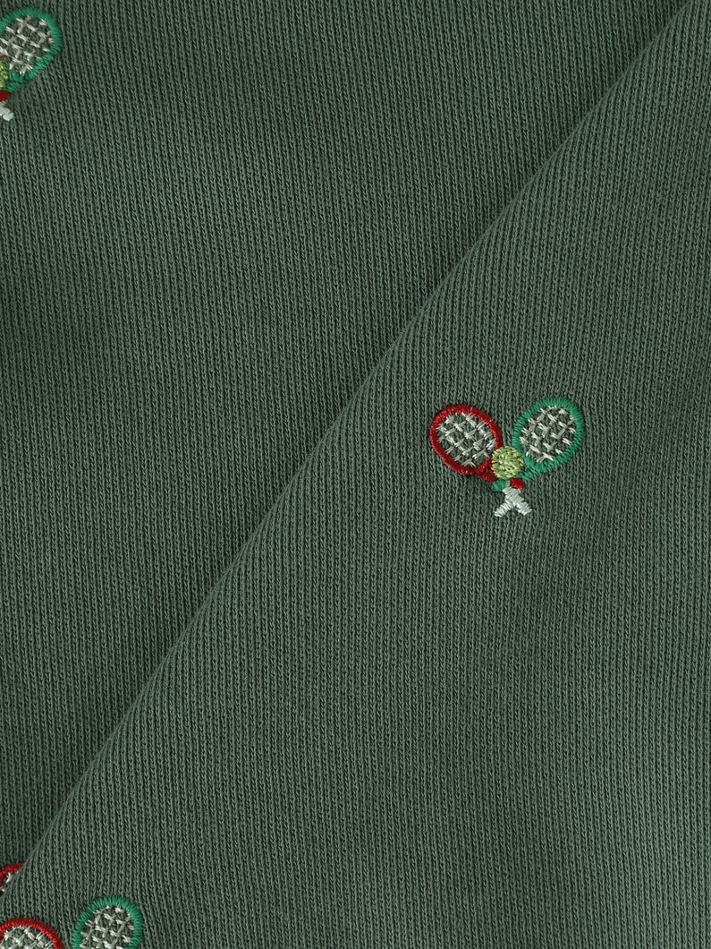 テニス テリー ループ ビンテージ ダイ プルオーバー（85-135cm） 詳細画像 green 4