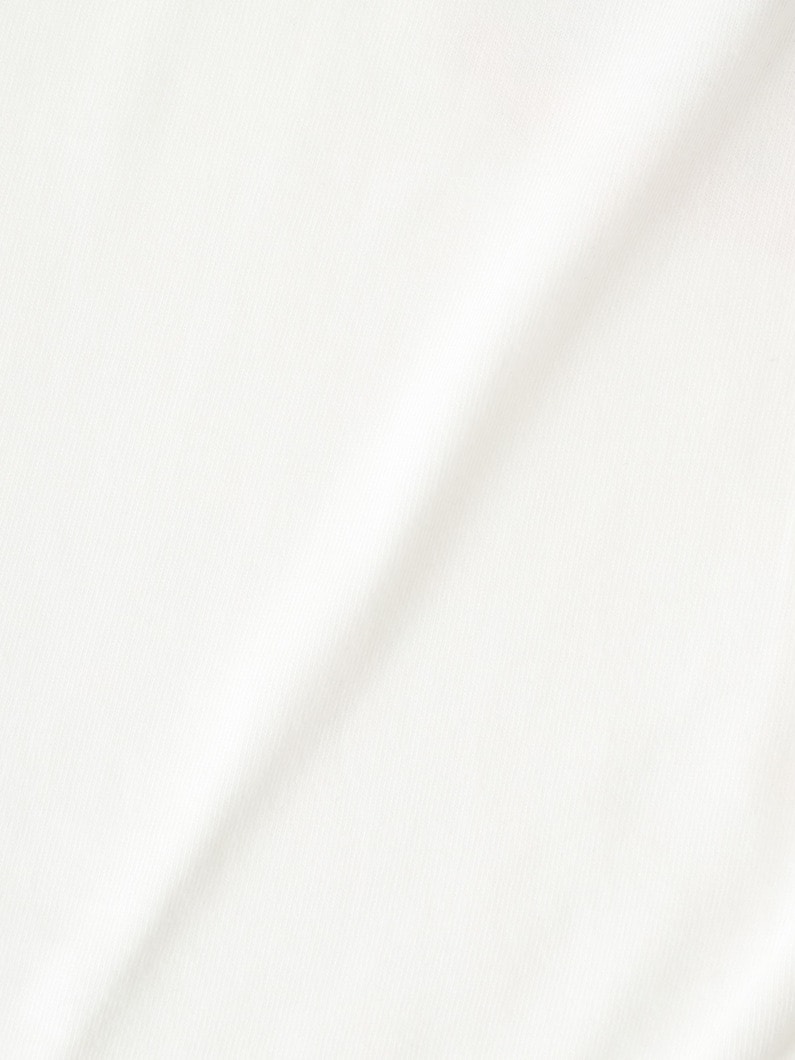 ラテ ショート スリーブ ティー（ホワイト/ブラック/90-130cm） 詳細画像 white 3