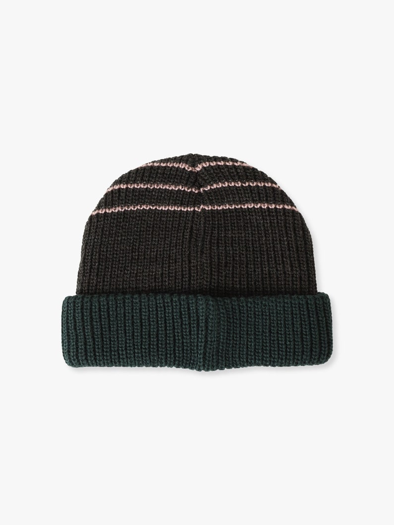 オールド ボーイ ニット キャップ（ベージュ/グレー/チャコールグレー） 詳細画像 charcoal gray 1