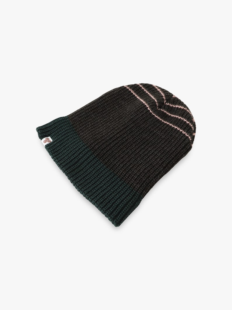 オールド ボーイ ニット キャップ（ベージュ/グレー/チャコールグレー） 詳細画像 charcoal gray 2