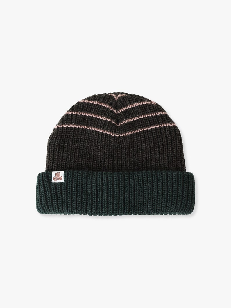 オールド ボーイ ニット キャップ（ベージュ/グレー/チャコールグレー） 詳細画像 charcoal gray 1